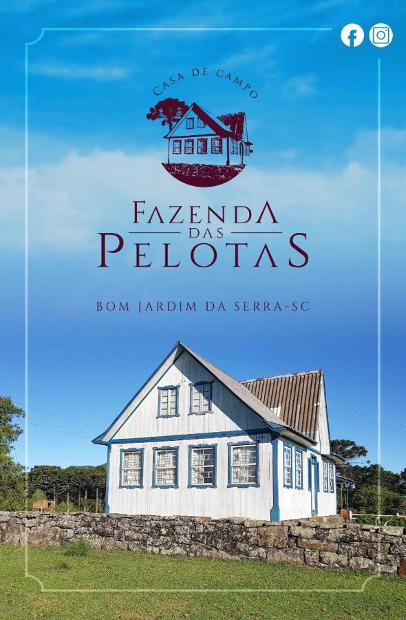 Casa De Campo Fazenda Das Pelotas 邦雅尔丁-达塞拉 外观 照片